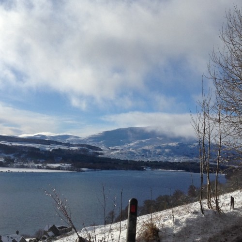 Tummel Bridge and Loch Tummel