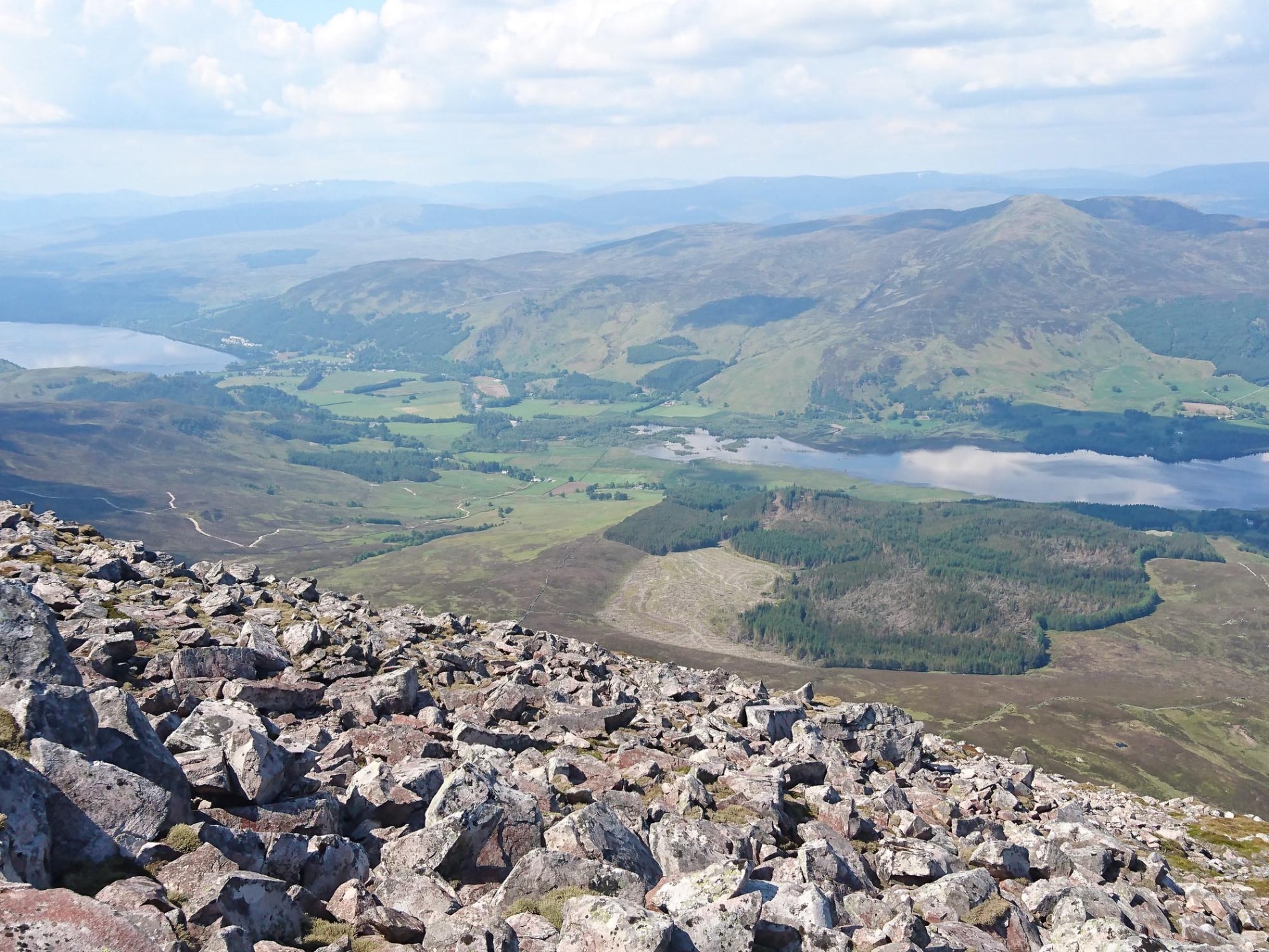 View from Schiehallion north