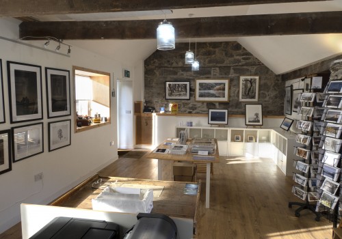 Shed Gallery, Kinloch Rannoch, interior