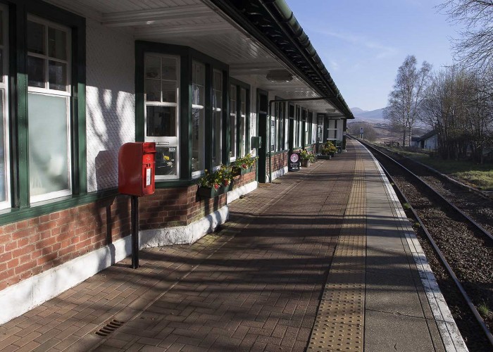 The railway gave easy access to Rannoch for visiting sportsmen.