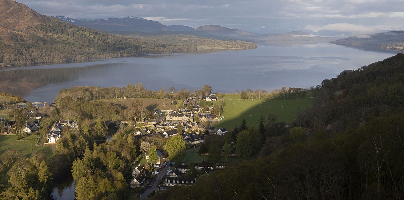 Kinloch Rannoch from Craig Varr