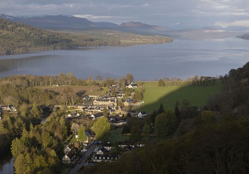 Kinloch Rannoch from Craig Varr