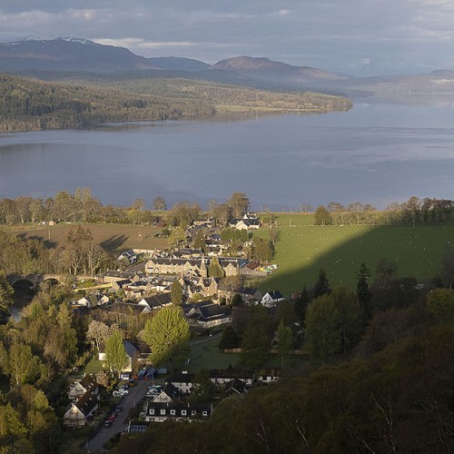 Kinloch Rannoch from Craig Varr