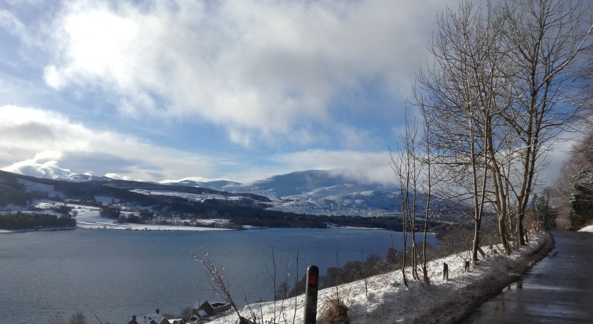 Loch Tummel looking west