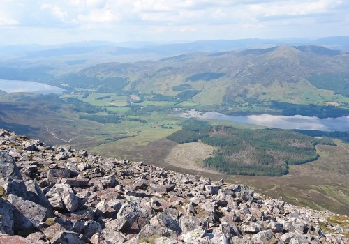 View from Schiehallion north